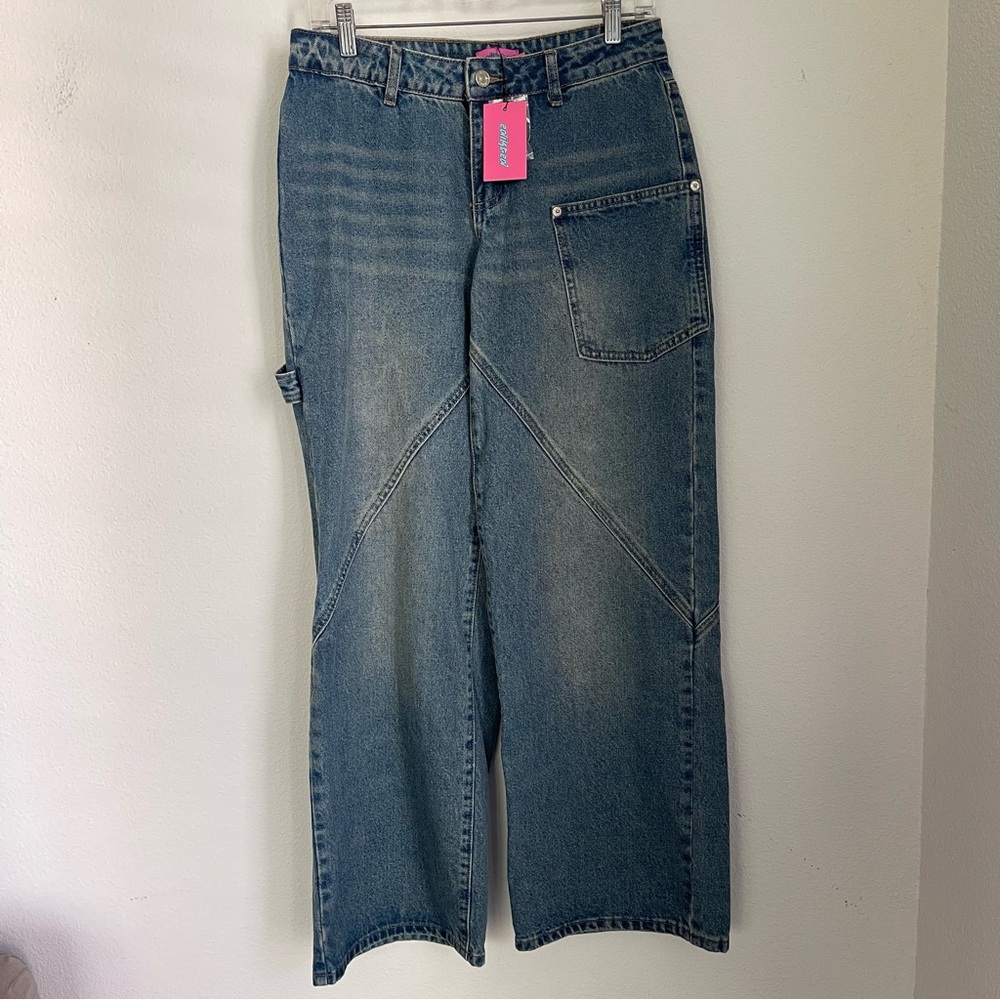Edikted 3 Pocket Front Denim Jeans s14165